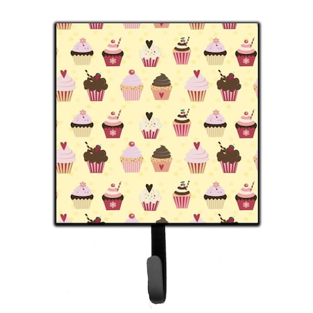 Jensendistributionservices Cupcakes on Yellow Leash or Key Holder MI1711478